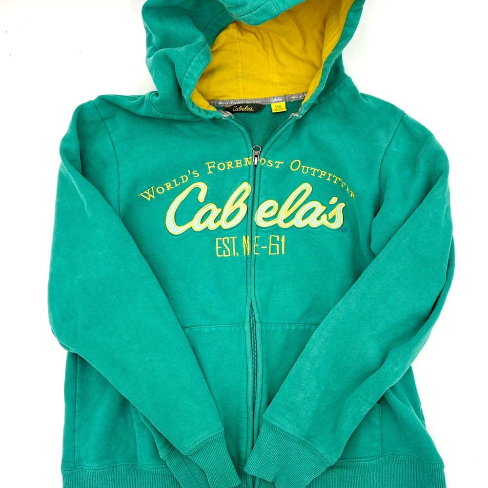 Cabela's Green Hoodie